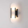 Modern Vägglampa - Alabaster & Metall