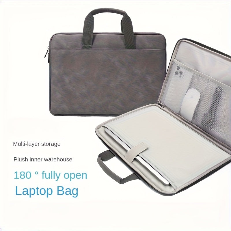 UrbanCarry PU Laptopväska – Elegant och Praktisk för Varje Arbetsdag