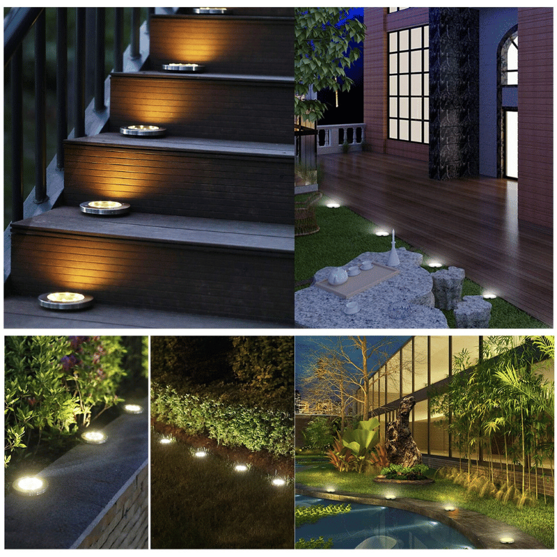 Solar Ground Spotlight för Utomhusbruk – SunHalo