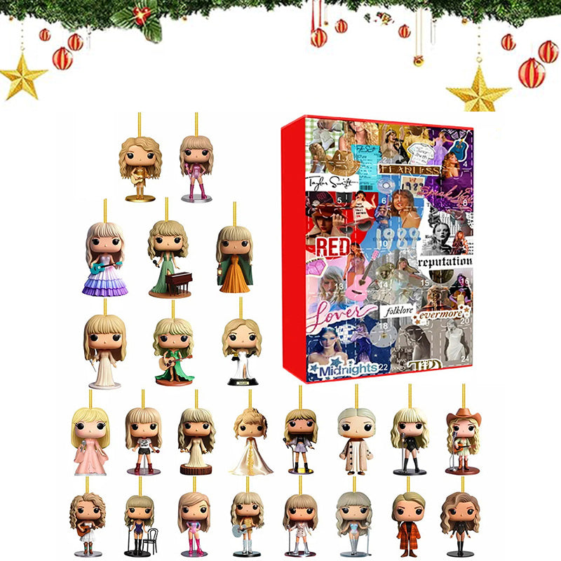 IconCharm Taylor Swift Adventskalender | Festlig 24-dagars nedräkning med unika samlarobjekt