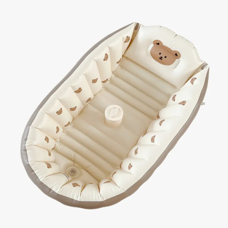Uppblåsbar Babytub för Resor – BubbleNest