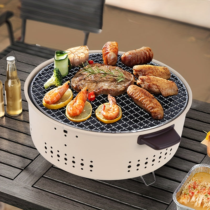 Rökfri Bärbar Elektrisk Grill - SmokeLessGrill