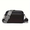 Moderna Crossbody-väska för kvinnor – Avslappnad axelväska med geometrisk design