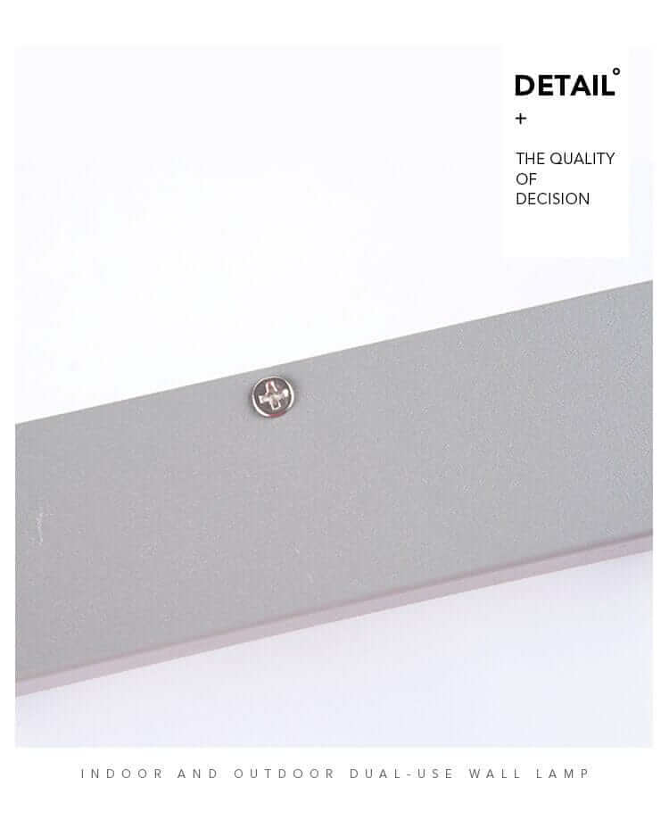 Modern Utomhusvägglampa med Rörelsesensor