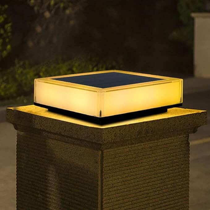 Modern Utomhus LED Solarlampa - Hållbar