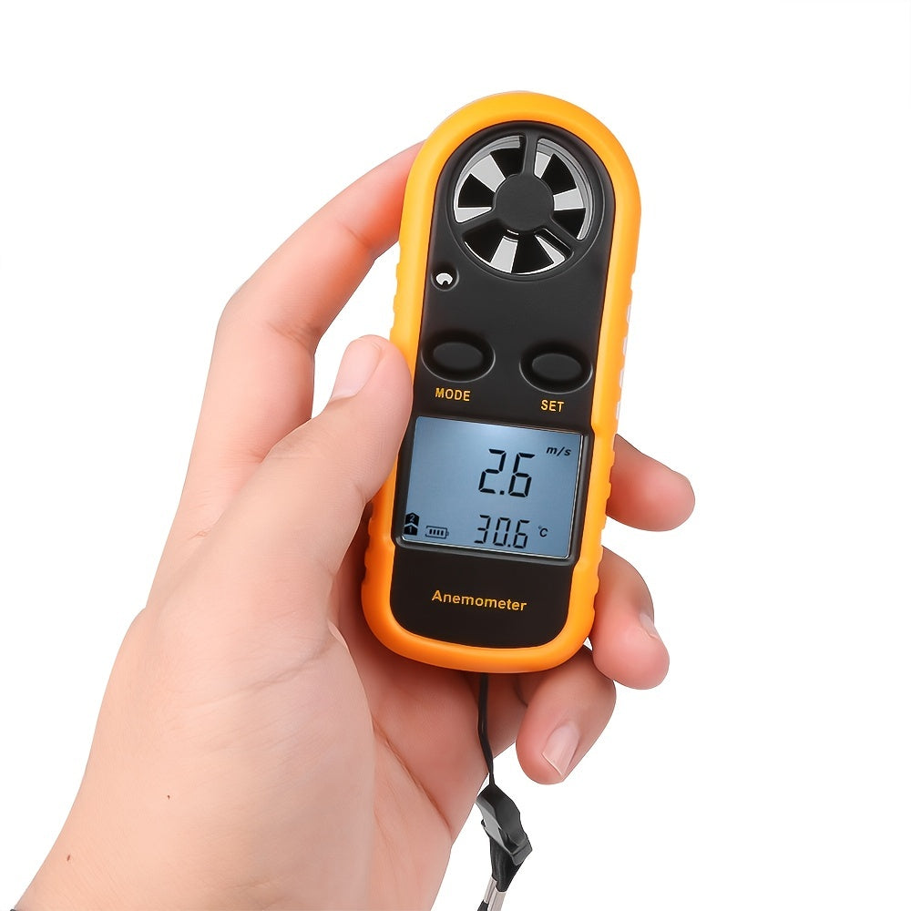 Kompakt Digital Anemometer – Handhållen och Noggrann för Utomhusmätningar