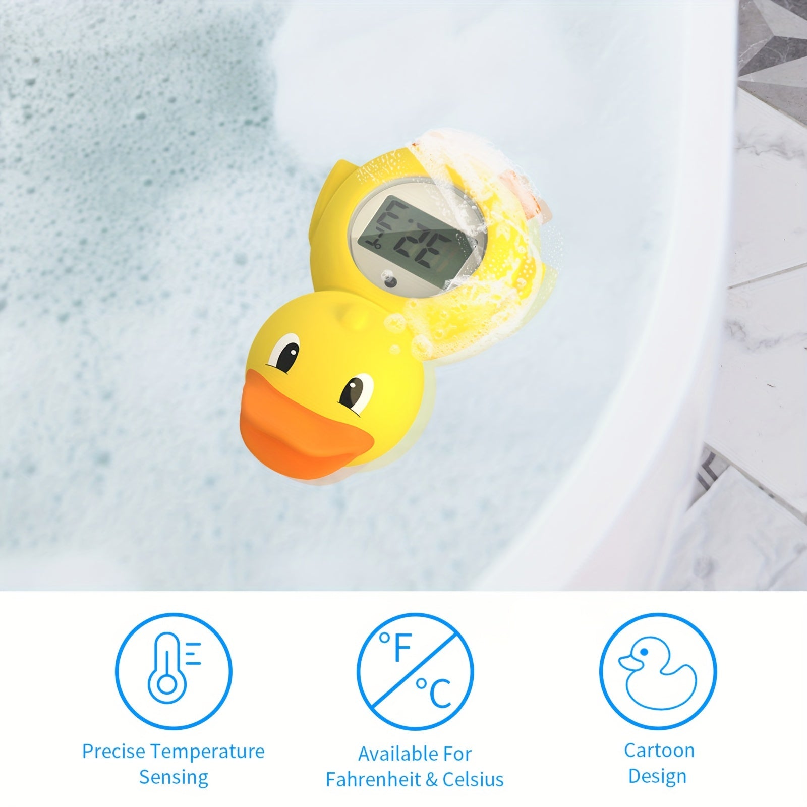 DuckSafe Baby Water Thermometer – Noggrann & Söt