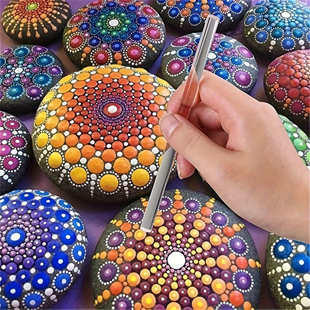Mandala Dotting Verktyg Set – För Kreativa Målningar och Stenkonst