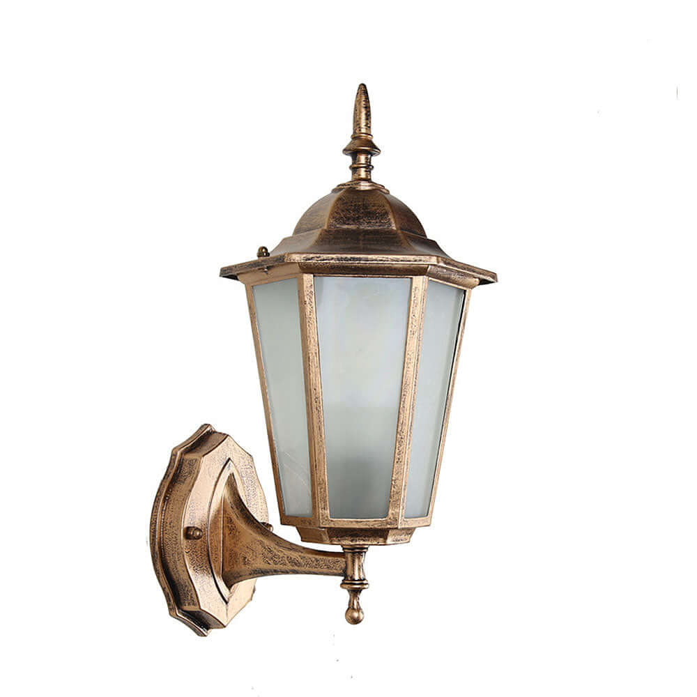 Retro Utomhus Vägglampa - Trädgårdsdekoration