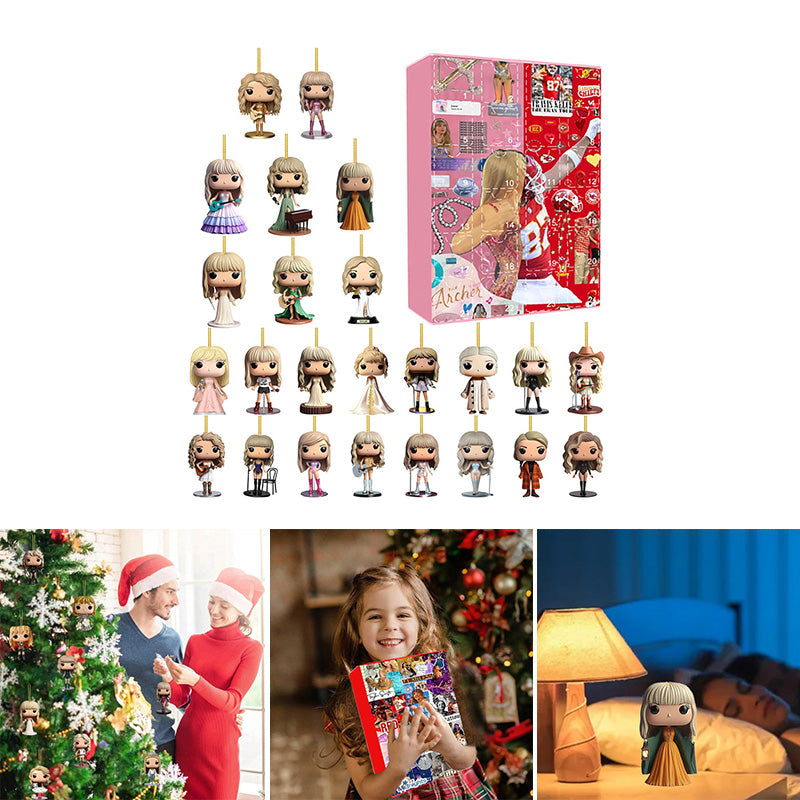 IconCharm Taylor Swift Adventskalender | Festlig 24-dagars nedräkning med unika samlarobjekt