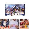 FestiviChic Tomte Nedräkningskalender | Premium Adventskalender för Högtidsdekoration