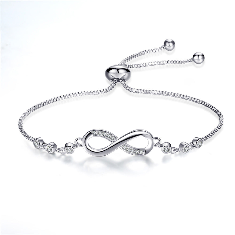 Stilren och Justerbar Infinity Armband – Nova