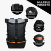 Multifunktionell 35L Ryggsäck för Sport & Resor – SportsPro