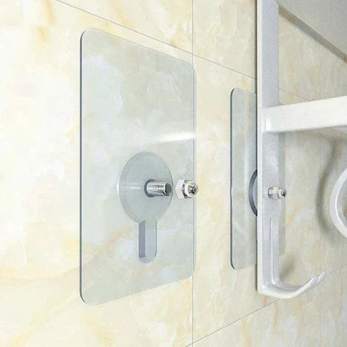 GripGuard Självhäftande Väggkrokar | Robust, Skadefri och Vattentålig Design