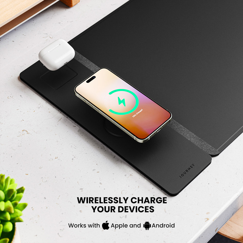 Trådlös Uppladdningsbar Skrivbordsmatta – ChargePad Flex