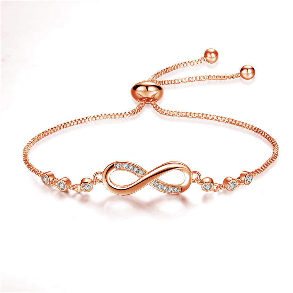 Stilren och Justerbar Infinity Armband – Nova