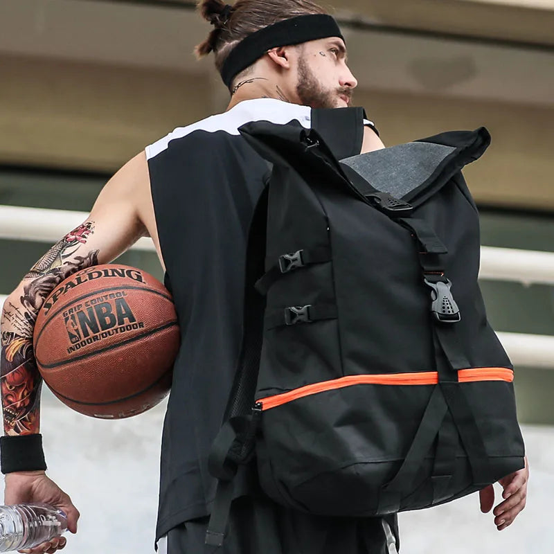 Multifunktionell 35L Ryggsäck för Sport & Resor – SportsPro