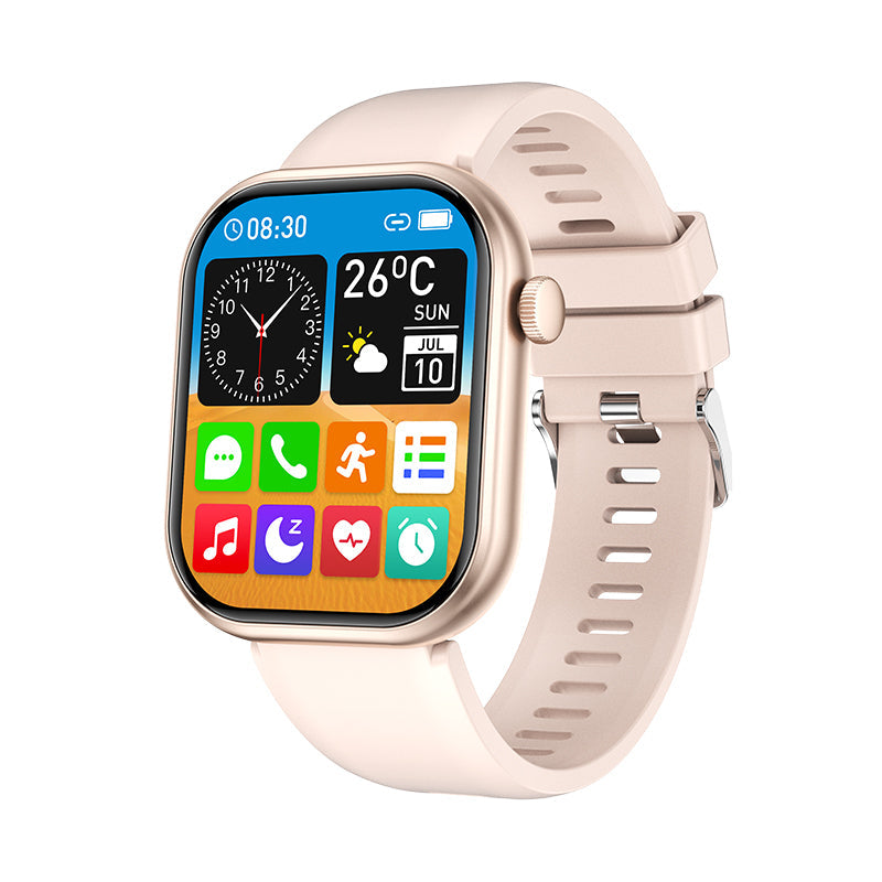 AquaFit Pro | Wasserdichte Fitness-Smartwatch mit Herzfrequenz- und Sc ...