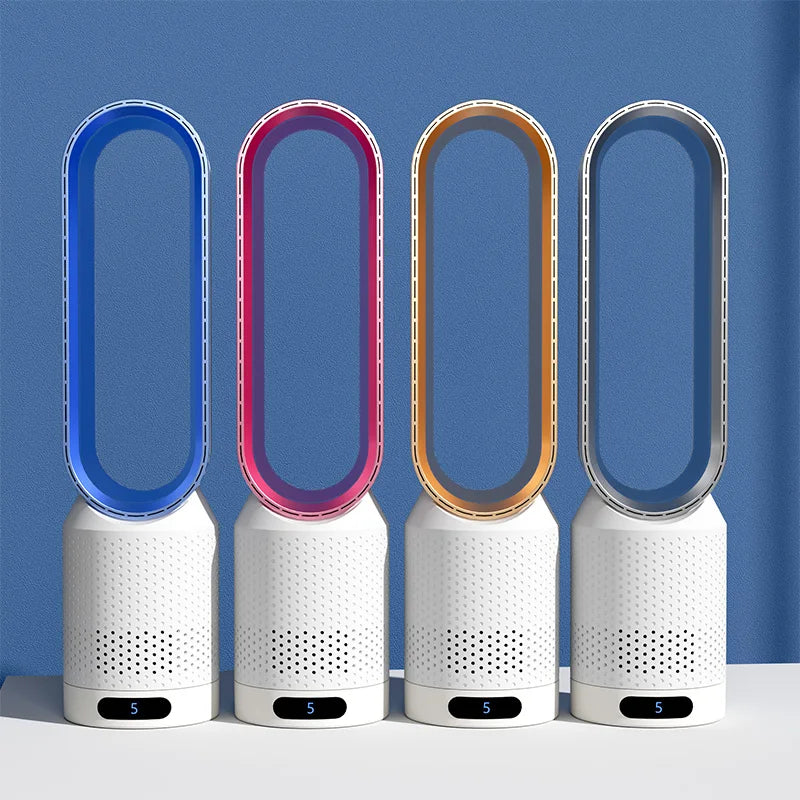 Airpure | Kompakt 3-i-1 Luftrenare & Kylare | Med Oscillation & LED Touch Kontrollpanel