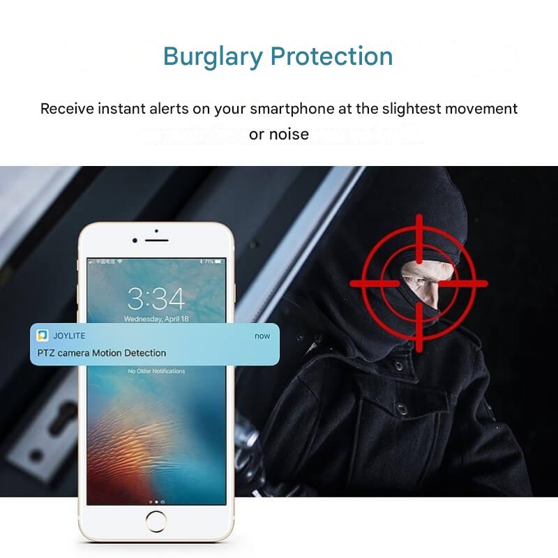 Roterande WiFi Inomhuskamera – HomeView Mini