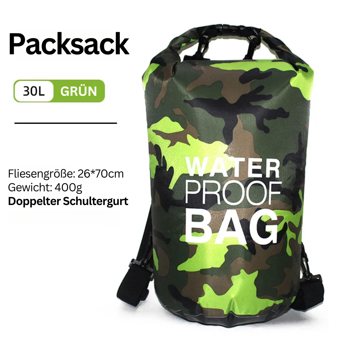 Vattentät Ryggsäck med Vått/Torrt Separation – AquaVault