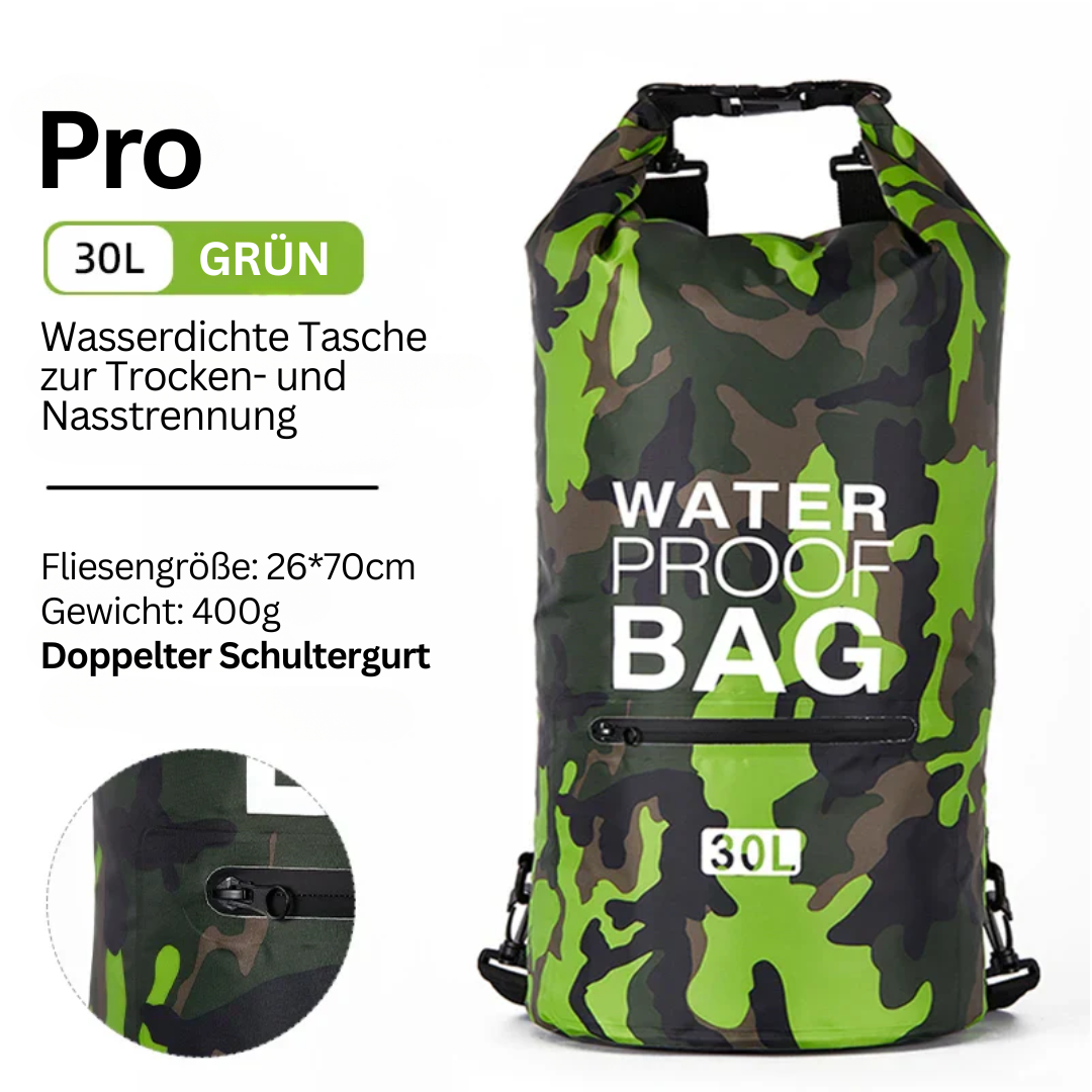 Vattentät Ryggsäck med Vått/Torrt Separation – AquaVault