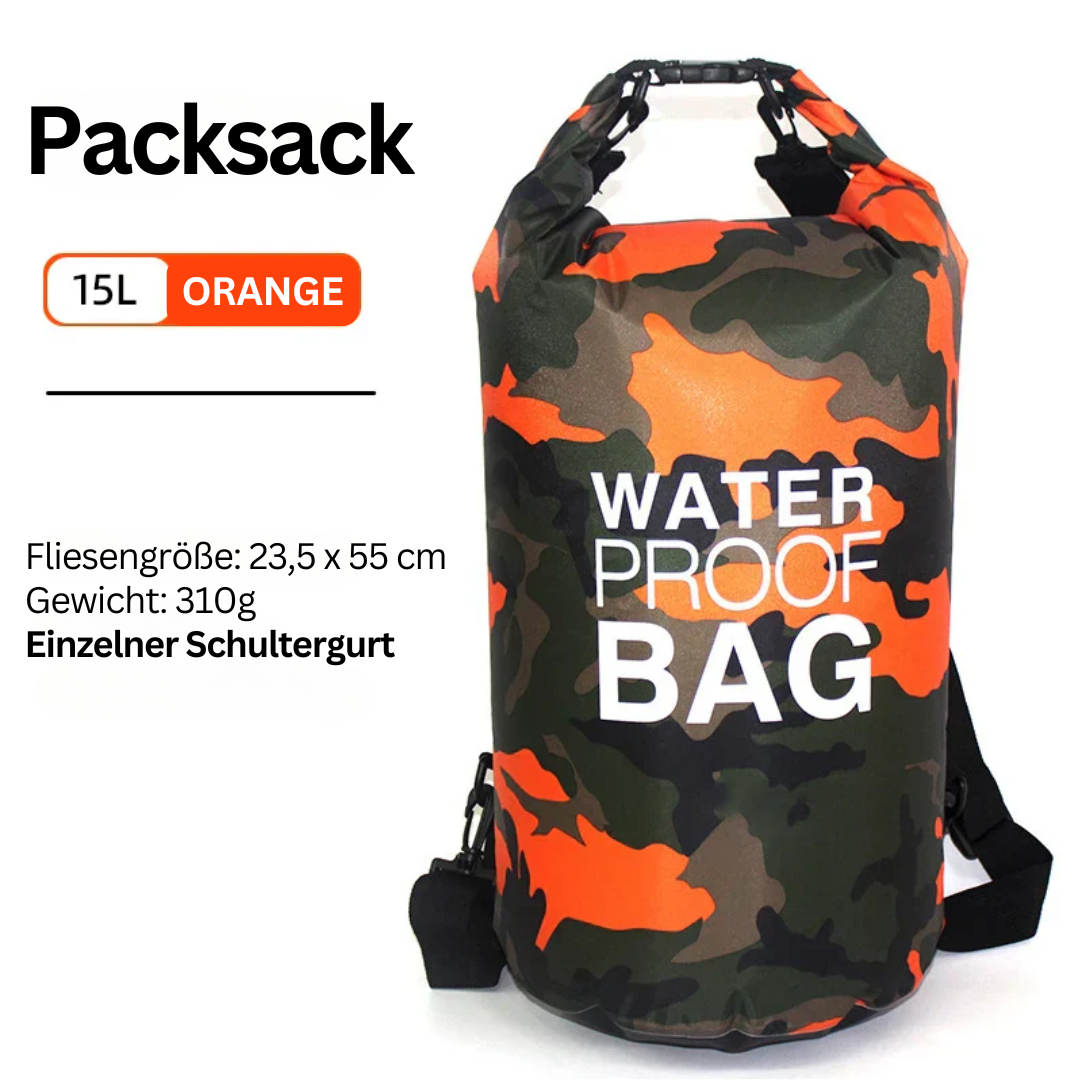 Vattentät Ryggsäck med Vått/Torrt Separation – AquaVault