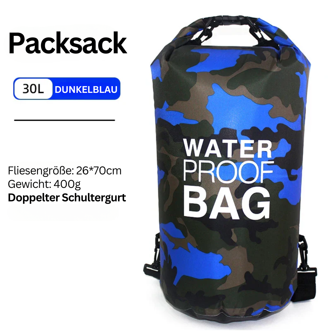 Vattentät Ryggsäck med Vått/Torrt Separation – AquaVault
