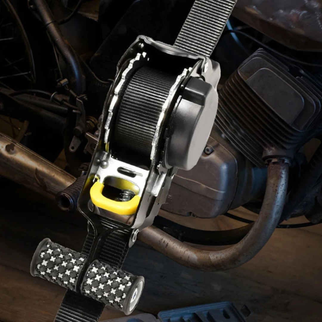 StratoFlex Elite Gear Strap | Kraftig Luggage & Motorcykel Fäste Lösning