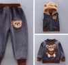 Tre-dels set för baby och småbarn med björnmotiv – BearHugs