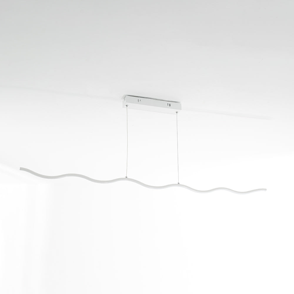 LED Hänglampa med Modern Vågformad Design – WaveGlow