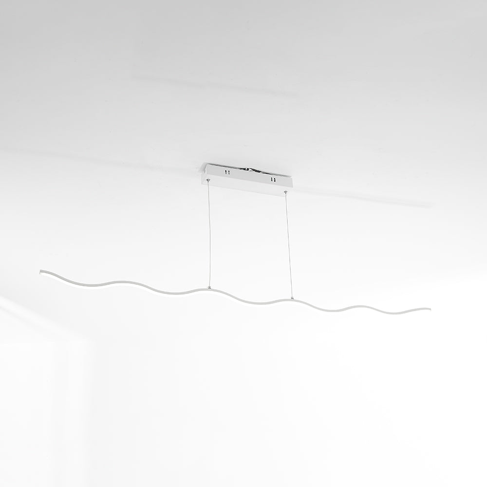 LED Hänglampa med Modern Vågformad Design – WaveGlow