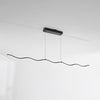 LED Hänglampa med Modern Vågformad Design – WaveGlow