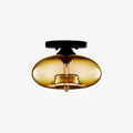 Lámpara de techo industrial Valentina Art Deco para sala de estar
