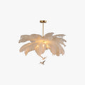 O'Moore Struts Candelabro de Resorte Elegante Contemporáneo, Blanco