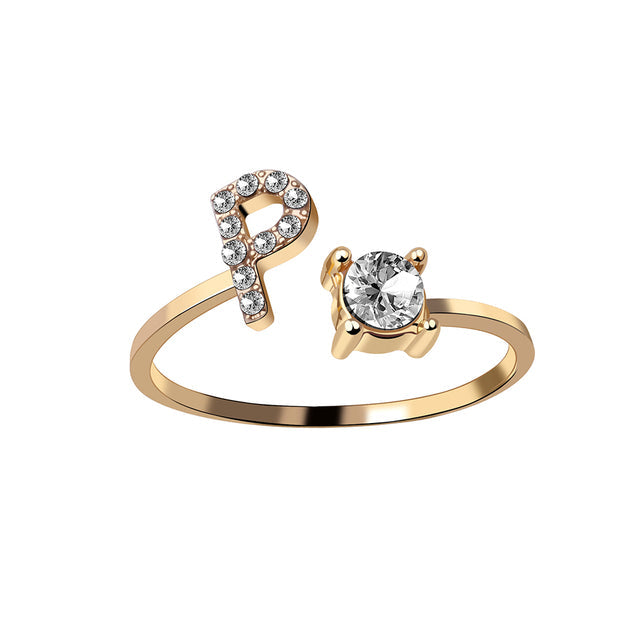 JewelEngrave | Elegant ring med dina initialer, för att bevara minnena levande