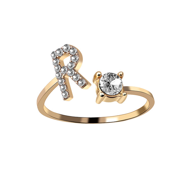 JewelEngrave | Elegant ring med dina initialer, för att bevara minnena levande