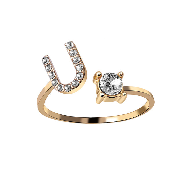 JewelEngrave | Elegant ring med dina initialer, för att bevara minnena levande