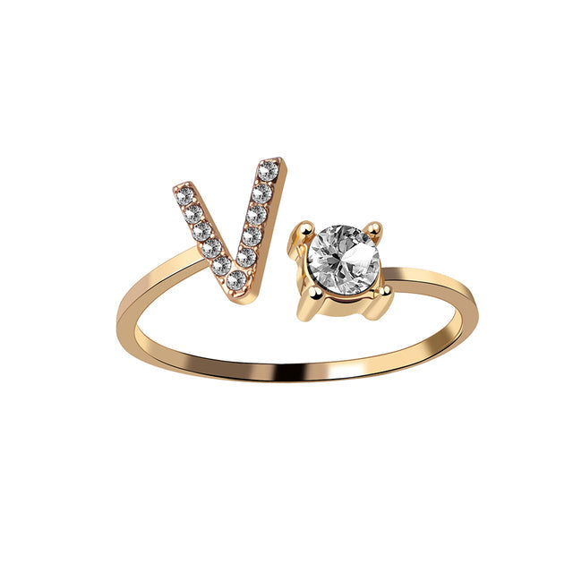 JewelEngrave | Elegant ring med dina initialer, för att bevara minnena levande
