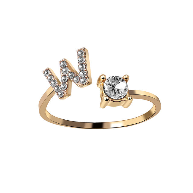 JewelEngrave | Elegant ring med dina initialer, för att bevara minnena levande