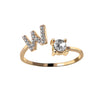JewelEngrave | Elegant ring med dina initialer, för att bevara minnena levande