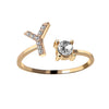 JewelEngrave | Elegant ring med dina initialer, för att bevara minnena levande