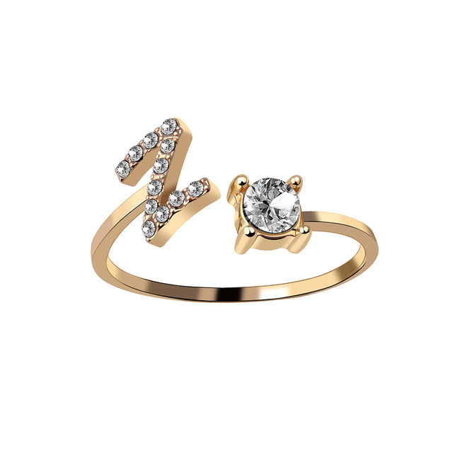 JewelEngrave | Elegant ring med dina initialer, för att bevara minnena levande