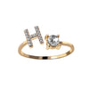 JewelEngrave | Elegant ring med dina initialer, för att bevara minnena levande