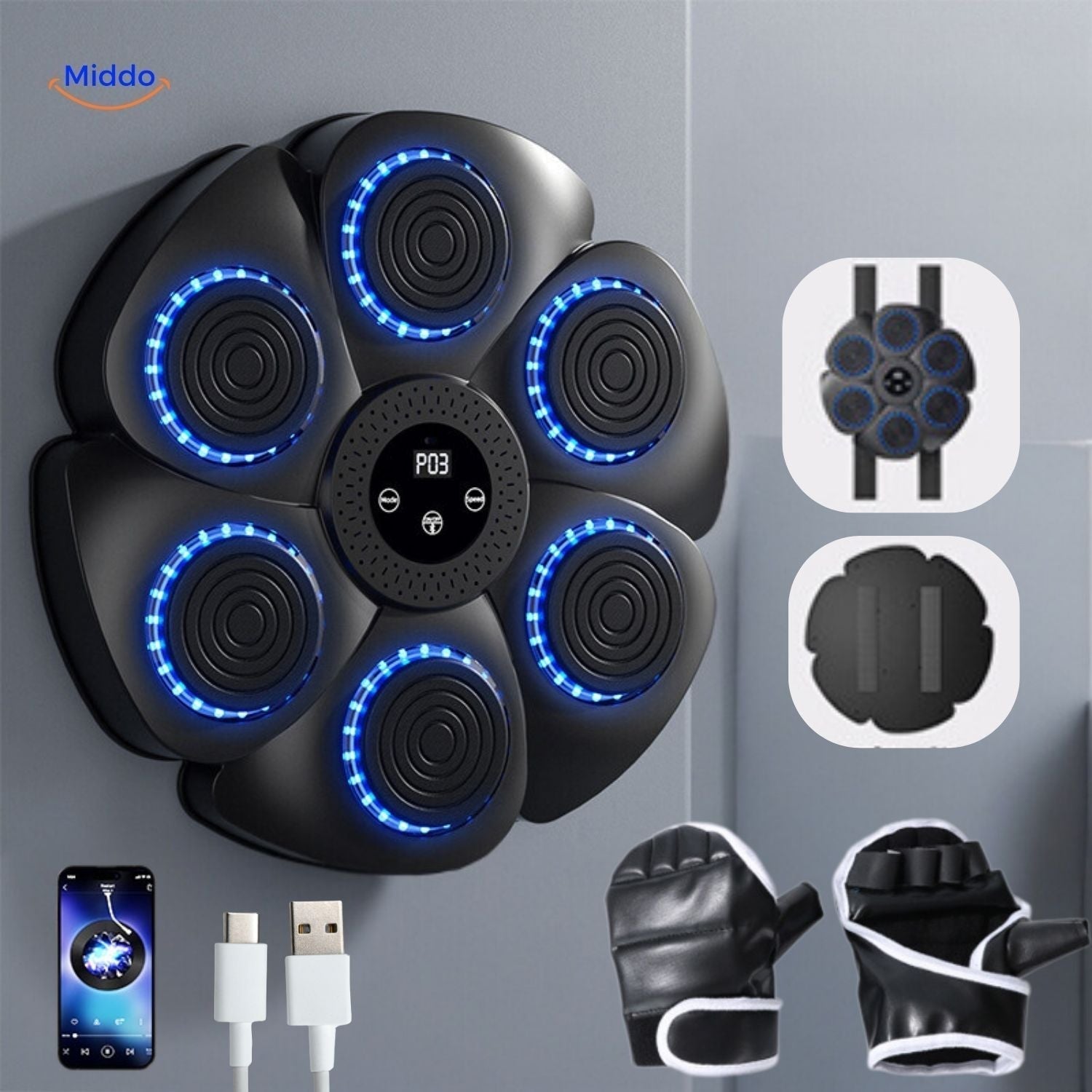 Interaktiv Smart Boxningsmaskin – PunchTech