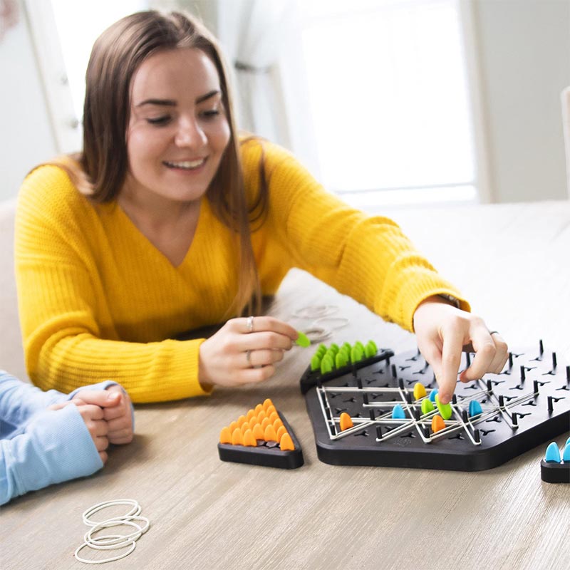 MindMaster Tri-Link Challenge | Utbildningsspel för strategi, kreativitet och motoriska färdigheter