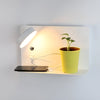 LED Vägglampa med USB-laddare och strömbrytare - GlowPort