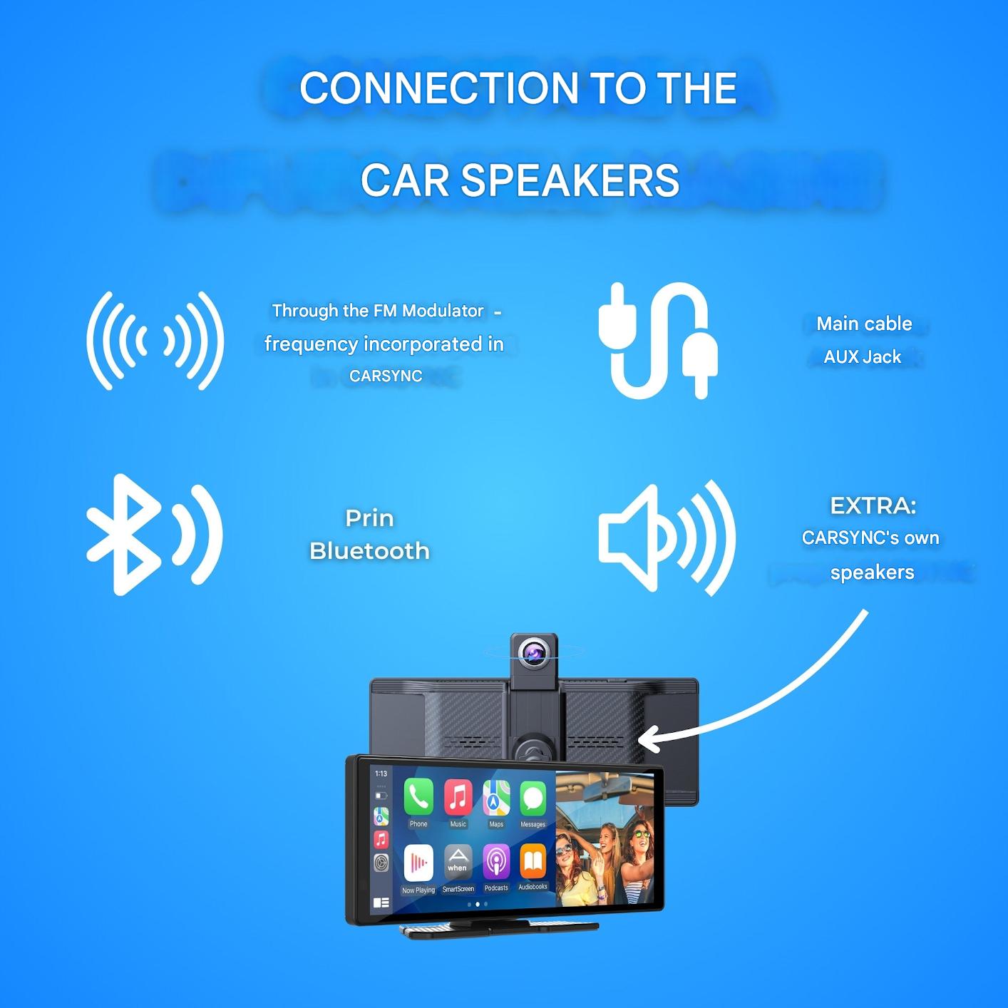 Trådlös CarPlay & Android Display – DriveOne