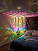 SereniShine Diamant Stjärnlampa | Justerbar bohemisk LED-lampa för ett fridfullt liv