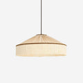 Serenya Colgante de Tela Vintage con Flecos